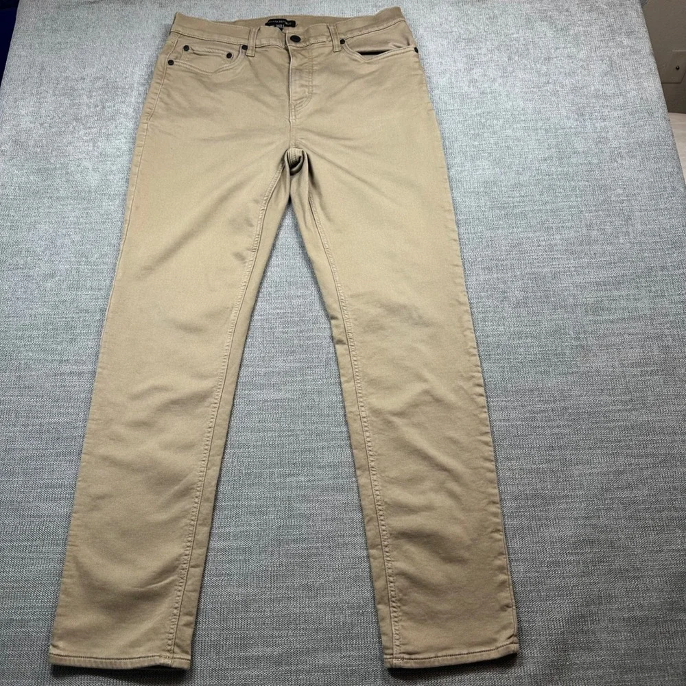 Banana Republic Pants Mens 34x32 Tan Stretch Chino Khaki Straight Leg